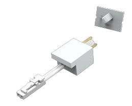 Conector rápido DERECHA+TAPA para N530W con cable de 2M  CABIN NEON