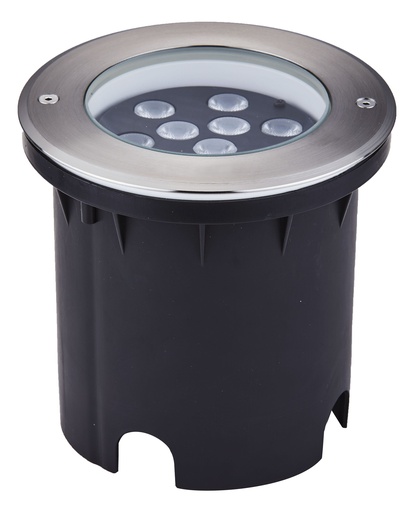 Aplique LED Empotrable Circular GENOVA WW IP67 15º basculante