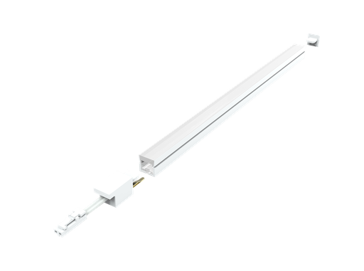 [N510W] CABIN NEON retroiluminado corte libre (superficie o empotrado) N510 DC24V 10x10mm 3000K CRI>80 12W