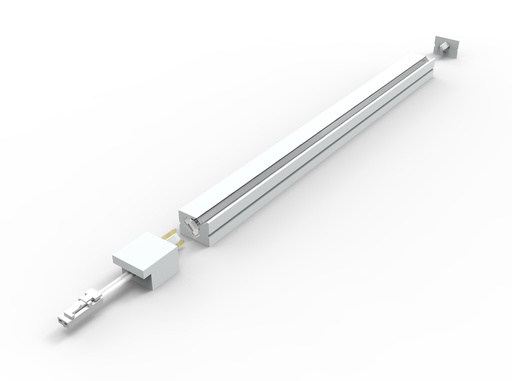 [N530W] CABIN NEON orientación 45º corte libre (superficie o empotrado) N530 DC24V 15*11mm 3000K CRI>80 12W